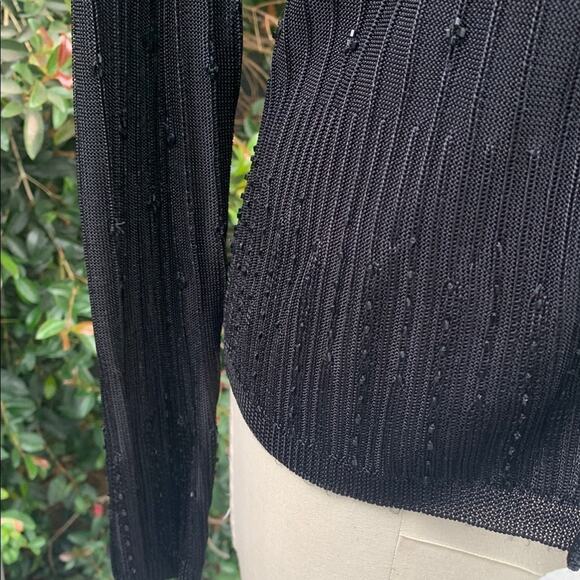 Laundry by Shelli Segal Beaded Cardigan and Tank Set - Picture 4 of 16